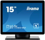 iiyama ProLite T1521MSC-B2 Monitor PC 38,1 cm (15") 1024 x 768 Pixel XGA LED Touch screen Da tavolo Nero