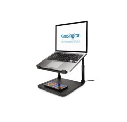 Rehausseur kensington smartfitpour ordinateur portable avec surface de charge par         induction 4 hauteurs