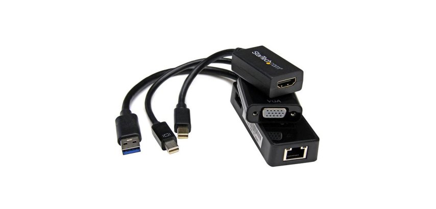 StarTech.com Kit d'adaptateurs 3-en-1 pour Microsoft Surface Pro 4 / Pro 3 / Surface 3