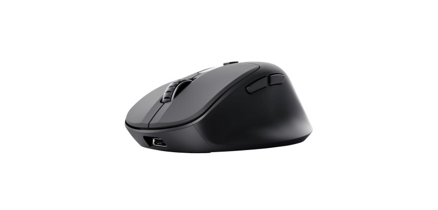 Trust Zevo Mouse multi-wireless a ricarica ultraveloce - Nero