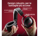 HyperX Cloud III S Wireless – Gaming Headset (Nero-Rosso)