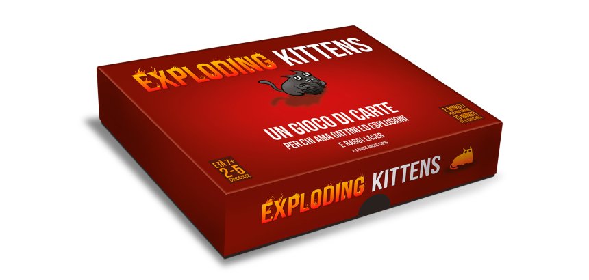 Asmodee Exploding Kittens 15 min Carta da gioco Gioco di probabilità
