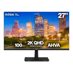 Nilox NXM272K012 computer monitor 68.6 cm (27") 2560 x 1440 pixels 2K Black