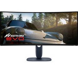 Alienware AW3425DW écran plat de PC 86,4 cm (34") 3440 x 1440 pixels Wide Quad HD QD-OLED Bleu