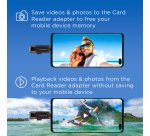 Integral INCRUSB3.0ACSDMSDA2 lecteur de carte mémoire USB 3.2 Gen 1 (3.1 Gen 1) Type-A/Type-C Noir