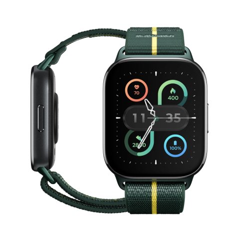 Motorola moto watch fit 4,83 cm (1.9") OLED 44.5 mm Digitale Touch screen Verde, Grigio GPS (satellitare)