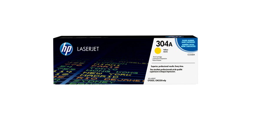 HP 304A Yellow Original LaserJet Toner Cartridge