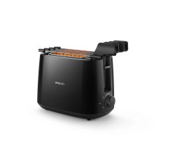 Philips Daily Collection Tostapane HD2583/90, 600W, 2 pinze, 8 livelli di tostatura