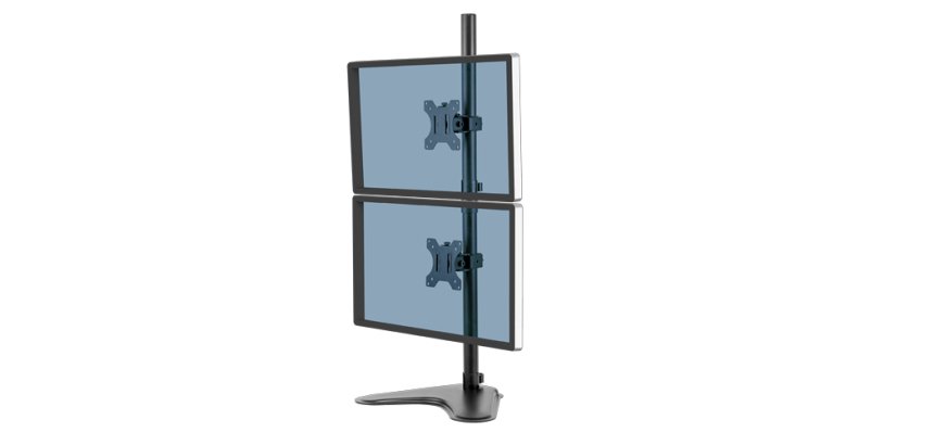 Fellowes Seasa 8044001 soporte para monitor 81,3 cm (32") Escritorio Negro