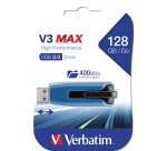 Verbatim V3 MAX - USB 3.0 Drive 128 GB - Blue