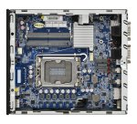 Shuttle Slim PC DH770 , S1700, 2x HDMI, 2x DP , 2x 2.5G LAN, 2x COM, 8x USB, 1x 2.5", 2x M.2, fonctionnement permanent 24/7, attaches VESA