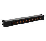 Legrand 646814 power distribution unit (PDU) 10 AC outlet(s) 1U Black