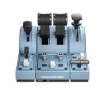 Thrustmaster TCA Quadrant Add-On Airbus Edition Blue Flight Sim Analogue / Digital PC
