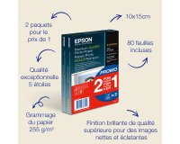 Papier photo Premium Glossy, 10 x 15 cm