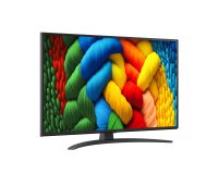 LG NanoCell AI 43NANO81A6A TV Serie NANO81 43'' 4K, a7 Gen8, HDR10, 20W, 3 HDMI con Game Optimizer, Smart TV WebOS 25