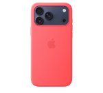 Apple Coque en silicone avec MagSafe pour iPhone 17 Pro Max - Rose goyave