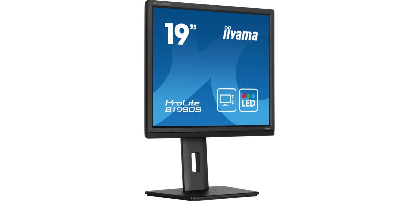 iiyama ProLite B1980S-B1 PC flat screen 48.3 cm (19") 1280 x 1024 pixels VGA LED Black