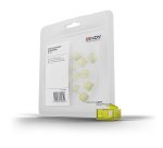 Lindy 40483 bloqueador de puerto RJ-45 Amarillo Acrilonitrilo butadieno estireno (ABS)