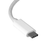 StarTech.com Adaptateur USB-C vers Gigabit Ethernet - Blanc - Compatible Thunderbolt 3 - Windows et Mac - Convertisseur Réseau LAN RJ45