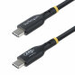 StarTech.com Cable de Carga USB-C de 4m - Cable USB Tipo C - Certificación USB-IF - PD de 240W EPR - Cable USB 2.0 USB-C de Carga para Portátiles - Recubrimiento de TPE - Macho a Macho