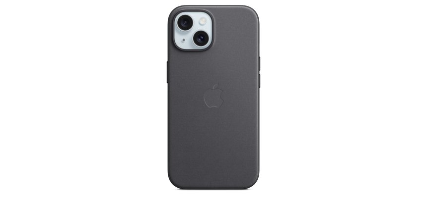 Apple iPhone 15 FineWoven Case with MagSafe - Black