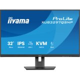 iiyama ProLite XUB3297QSNP-B1 écran plat de PC 81,3 cm (32") 2560 x 1440 pixels 4K Ultra HD LED Noir