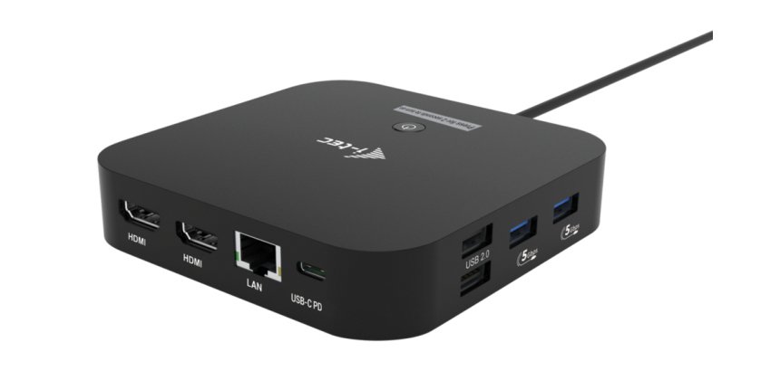 i-tec USB-C Dual HDMI Docking Station with Power Delivery 100 W