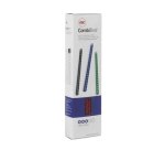 Peignes plastique gbc pour format a4 ï12mm 95 feuilles   coloris blanc boite de 100    unites