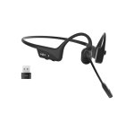 SHOKZ C120-AC-BK auricular y casco Auriculares Inalámbrico gancho de oreja Oficina/Centro de llamadas USB Tipo C Bluetooth Negro