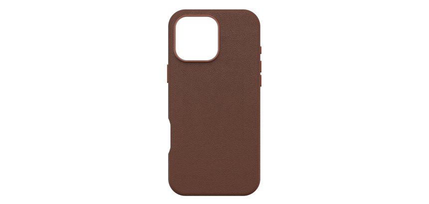 OtterBox Symmetry Series Cactus Leather voor MagSafe voor iPhone 16 Pro Max, Rich Adobe