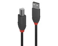 Lindy Câble USB 2.0 type A vers B, Anthra Line, 3m