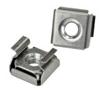 StarTech.com Lot de 100 vis M5 de 12mm, Écrous Cage à Trous Carrés et Outil d'Installation, Kit de Fixation pour Baies de Serveurs, Armoires et Boîtiers de 19" ou 10", Argent - TAA