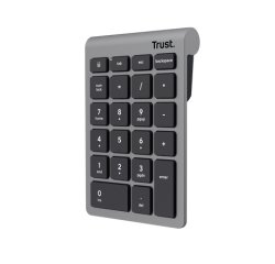 Trust Xalas clavier numérique PC portable/de bureau RF sans fil Argent