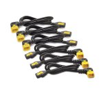 APC NetShelter - Kit cordon d'alimentation - Connecteurs à 90° - 1,83m