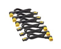 APC NetShelter - Kit cordon d'alimentation - Connecteurs à 90° - 1,83m