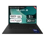 LG Gram 14Z90T-G.AD8BB ordenador portatil Intel Core Ultra 7 255H Portátil 35,6 cm (14") WUXGA 32 GB LPDDR5x-SDRAM 2 TB SSD Wi-Fi 6E (802.11ax) Windows 11 Home Español Negro