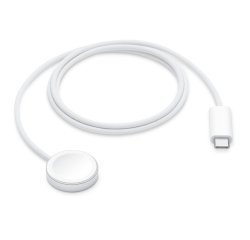 Apple MT0H3ZM/A chargeur d'appareils mobiles Smartwatch Blanc USB Recharge sans fil Charge rapide Intérieure