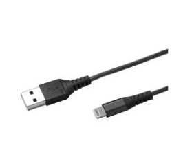 Celly USBLIGHTNYLBK lightning cable 1 m Black