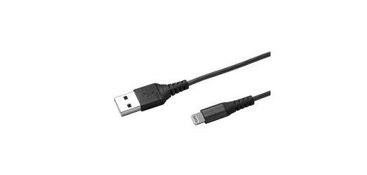 Celly USBLIGHTNYLBK lightning cable 1 m Black