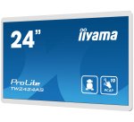 iiyama TW2424AS-W1 Écran d'affichage dynamique Écran plat de signalisation numérique 60,5 cm (23.8") Wifi 250 cd/m² 4K Ultra HD Noir Écran tactile Intégré dans le processeur Android 24/7