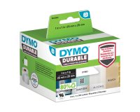 DYMO Original LabelWriter Durable Labels | 25mm x 25mm | White Poly | 2 Rolls of 850 (1,700 Self-Adhesive Labels) | High-Performance | For LabelWriter Label Makers