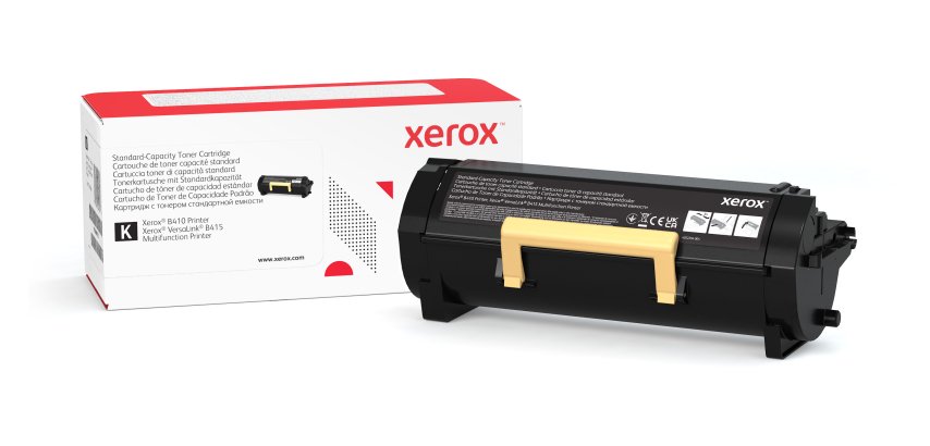 Xerox Genuine ® B410 Printer/VersaLink® B415 Multifunction Printer Black Standard capacity Toner Cartridge (6000 Pages) - 006R04725