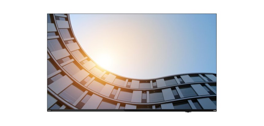 Lenovo ThinkVision E65 LFD écran plat de PC 163,8 cm (64.5") 3840 x 2160 pixels 4K Ultra HD LCD Noir