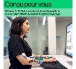 HP 960 Ergonomic Wireless Keyboard clavier Maison RF sans fil + Bluetooth AZERTY Belge Noir