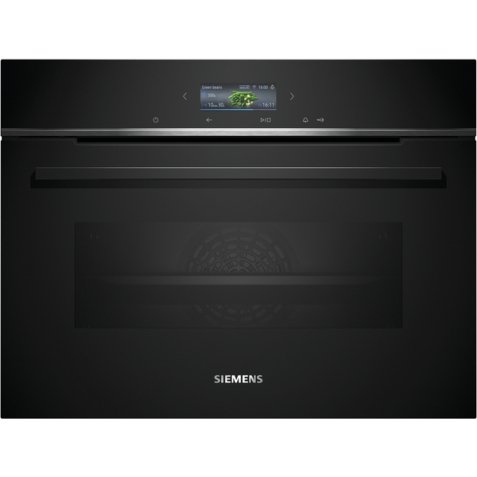 SIEMENS Four encastrable pyrolyse CB774G1B1, IQ700, Compact, 11 modes de cuissons