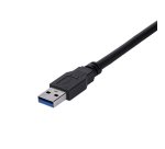 StarTech.com Câble d'extension USB 3.0 (5Gbps) A vers A de 1 m - Rallonge USB A SuperSpeed en noir - M/F