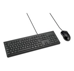 Kensington Kit de teclado y ratón con cable KM100 EQ