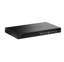 NETGEAR GS324TPv2 Géré L2/L3 Gigabit Ethernet (10/100/1000) Connexion Ethernet, supportant l'alimentation via ce port (PoE) 1U Noir