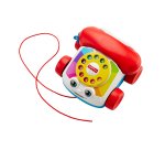 Fisher-Price Chatter Telephone Baby and Toddler Pull Toy Phone with Rotary Dial