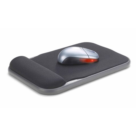 Kensington Tapis de souris en gel réglable en hauteur coloris noir